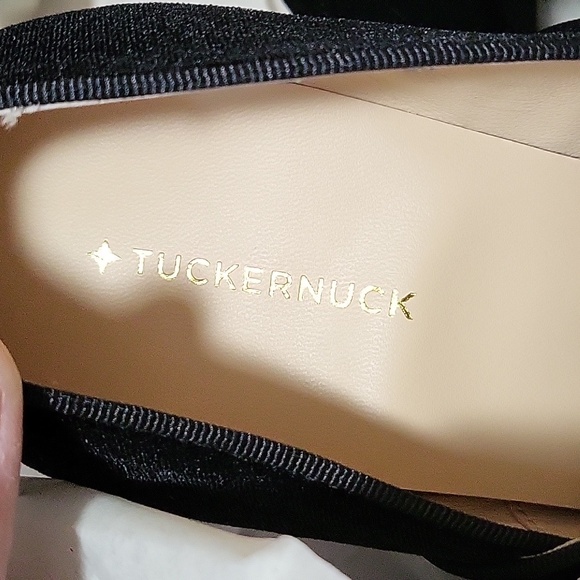 Tuckernuck Black Velvet Heels - Picture 12 of 12